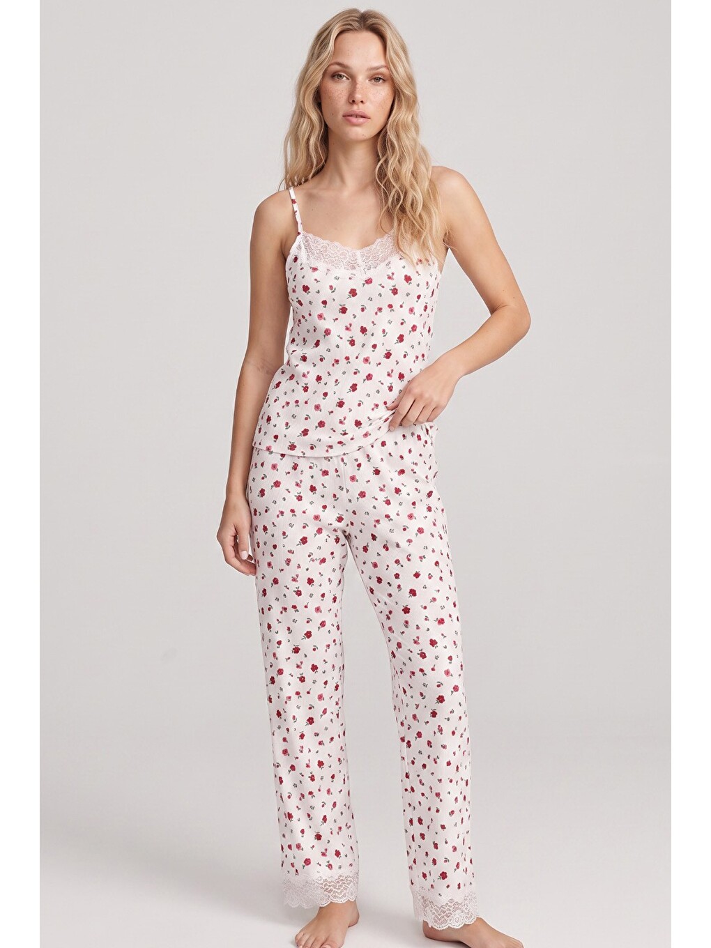 Karışık Bürümcük-krınkıl Pijama Takım 26120725-1