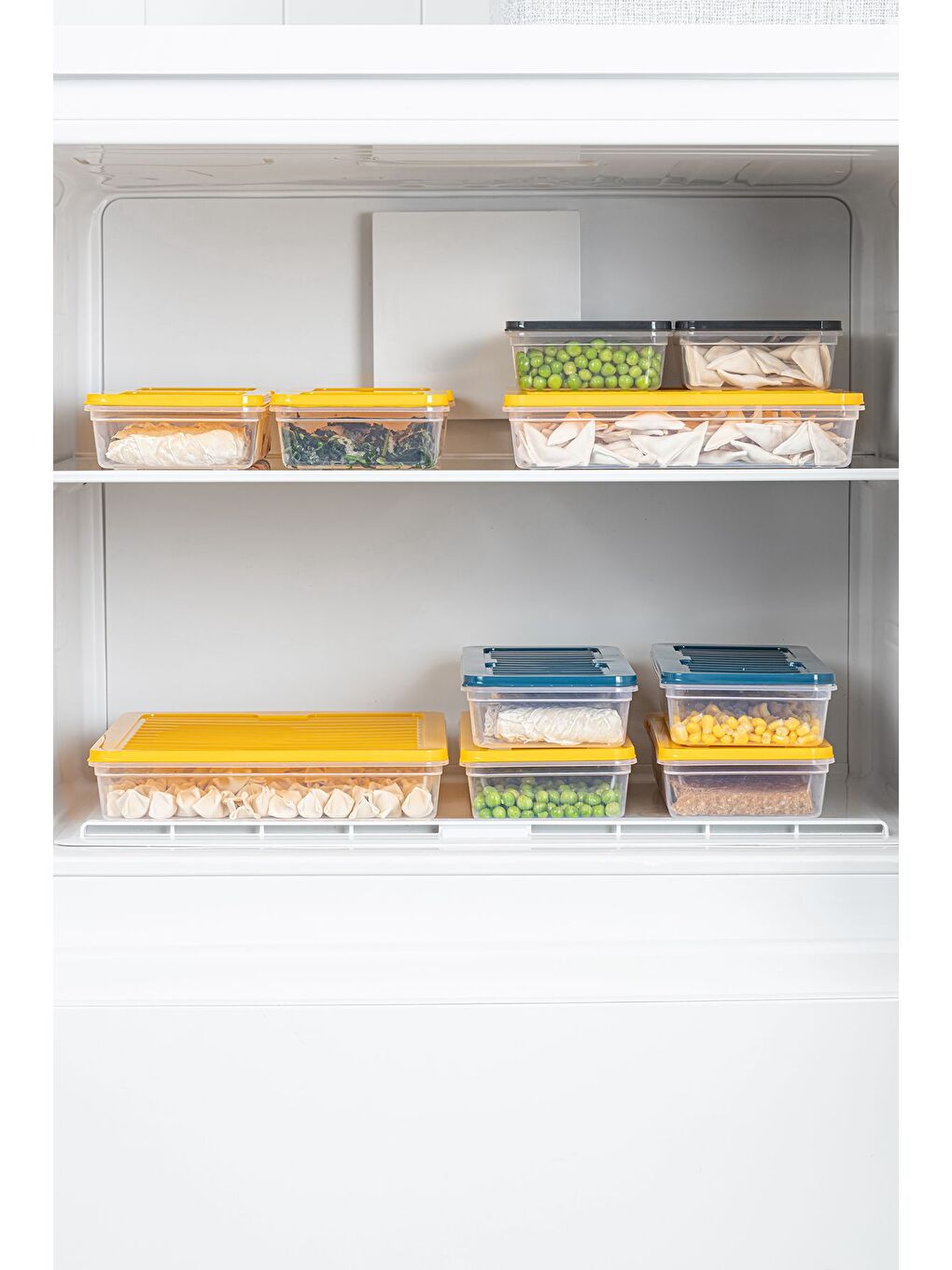 6'lı Saklama Kabı Antrasit 6 x 2400 ml-2