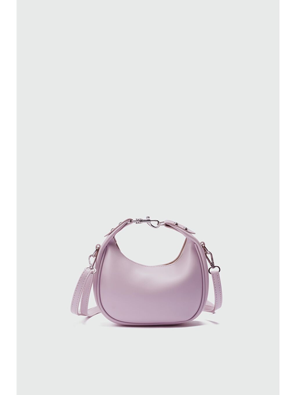 Jonie Kilit Detaylı Çapraz Çanta Lila-1