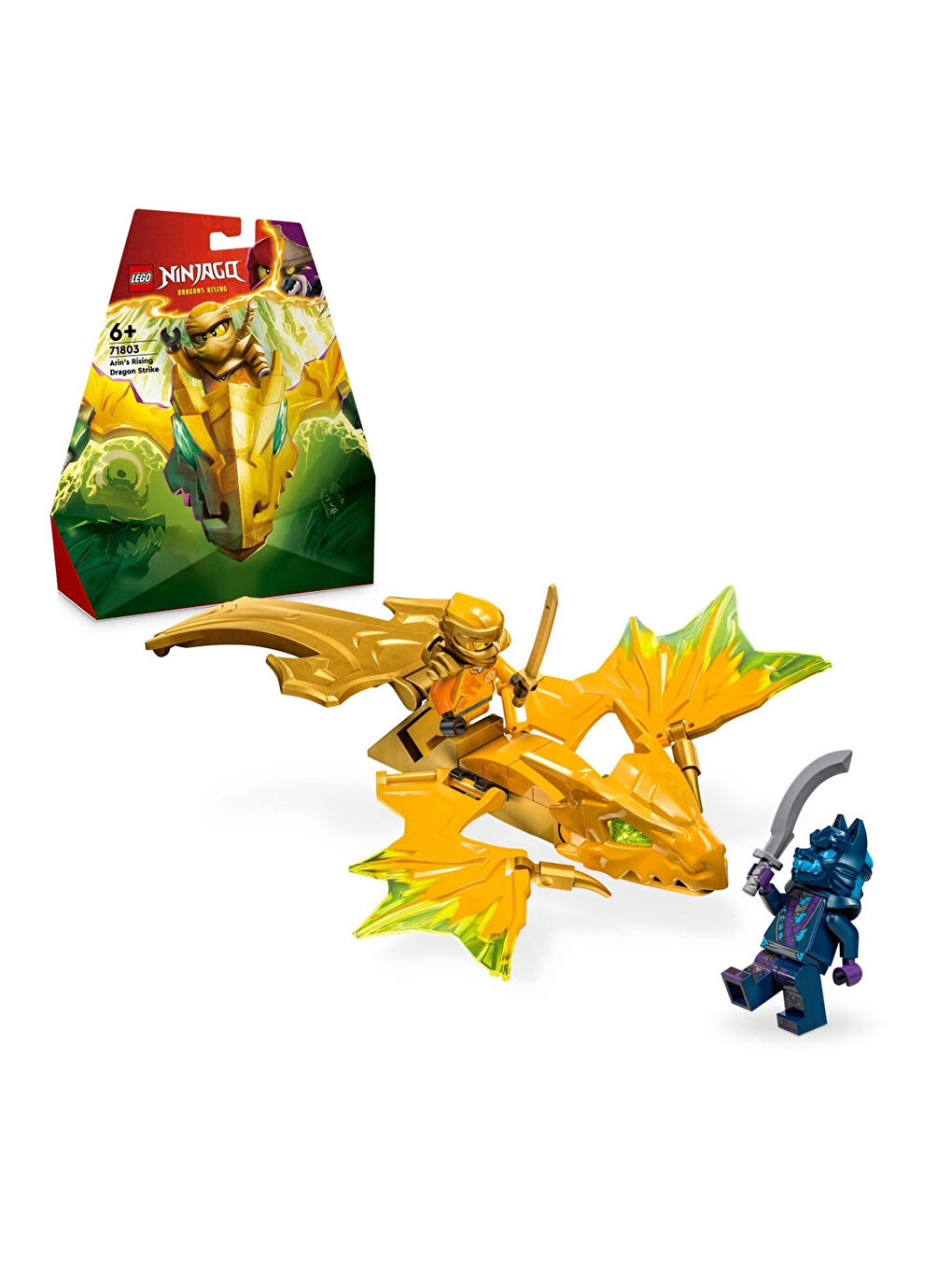 Lego Renksiz Ninjago Arin'İn Yükselen Ejderha Vuruşu 71803