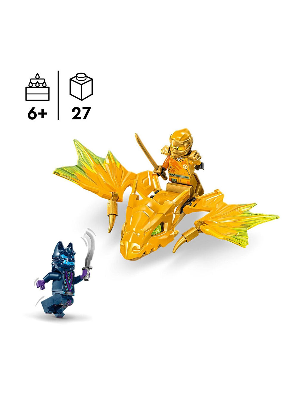 Lego Renksiz Ninjago Arin'İn Yükselen Ejderha Vuruşu 71803 - 5