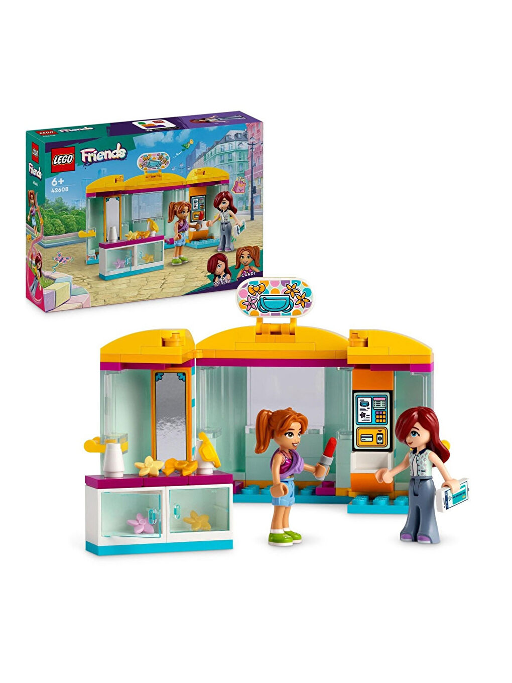 Lego Renksiz Friends Minik Aksesuar Mağazası 42608