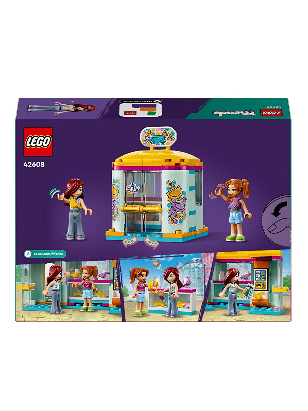 Lego Renksiz Friends Minik Aksesuar Mağazası 42608 - 2