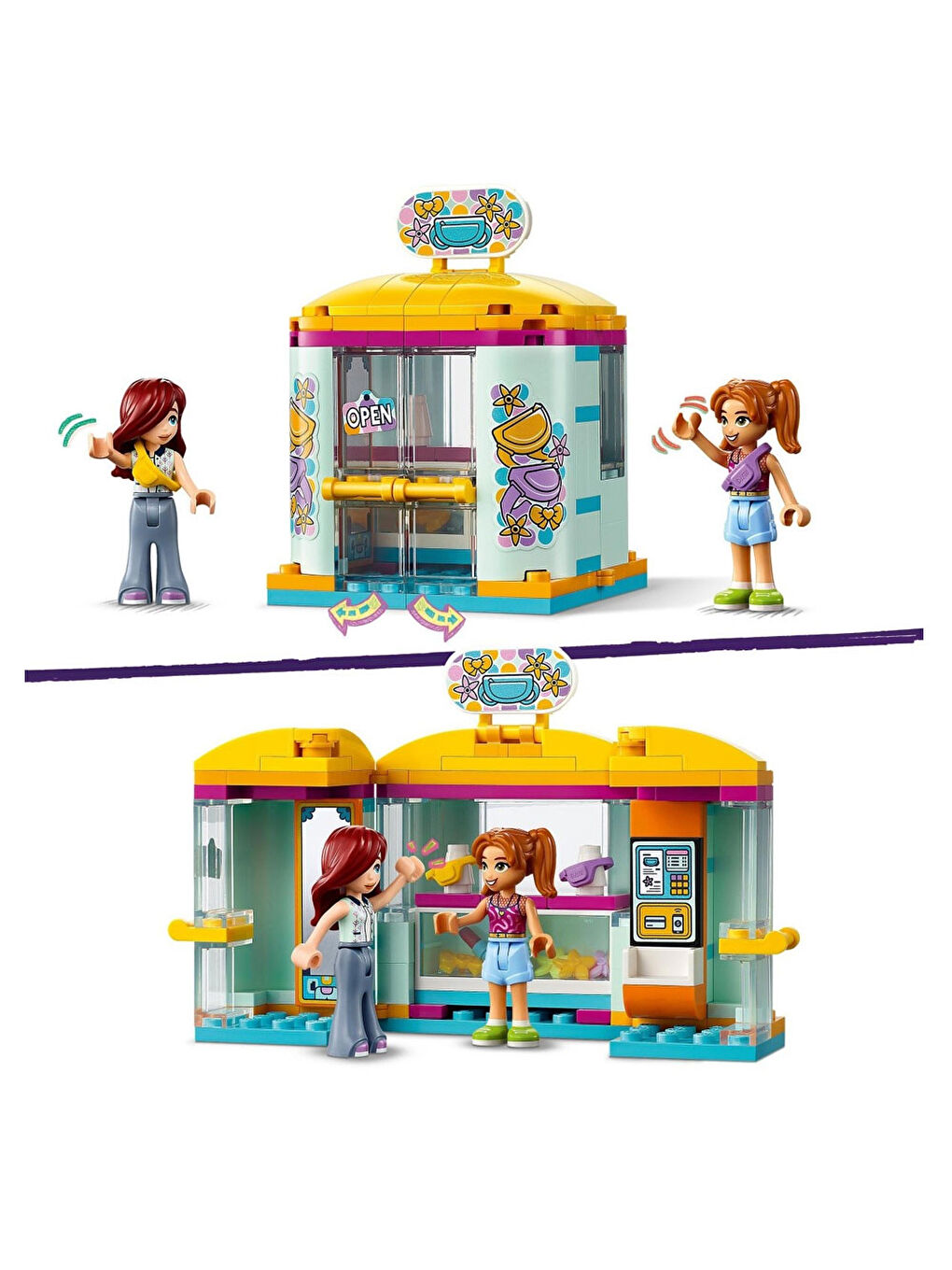 Lego Renksiz Friends Minik Aksesuar Mağazası 42608 - 4