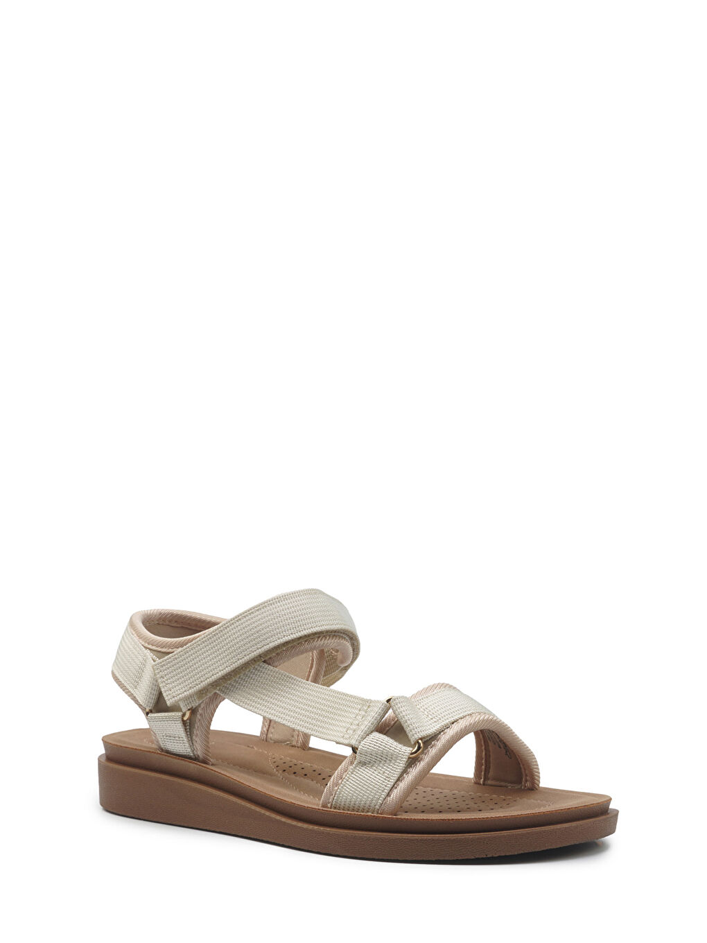 166924.Z Bej Kadın Comfort Sandalet-1
