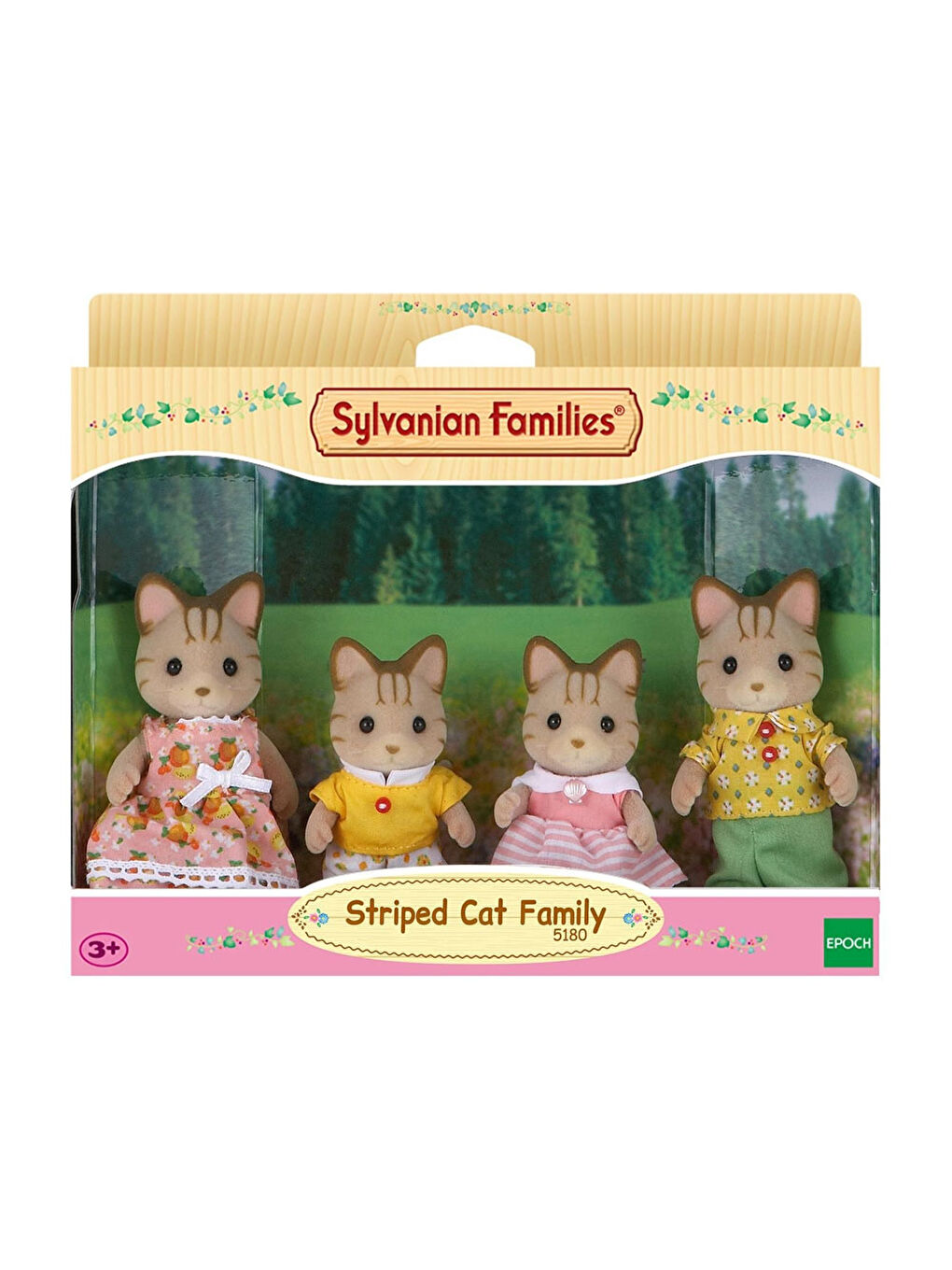 Sylvanian Families Renksiz Çizgili Kedi Ailesi 5180 - 2