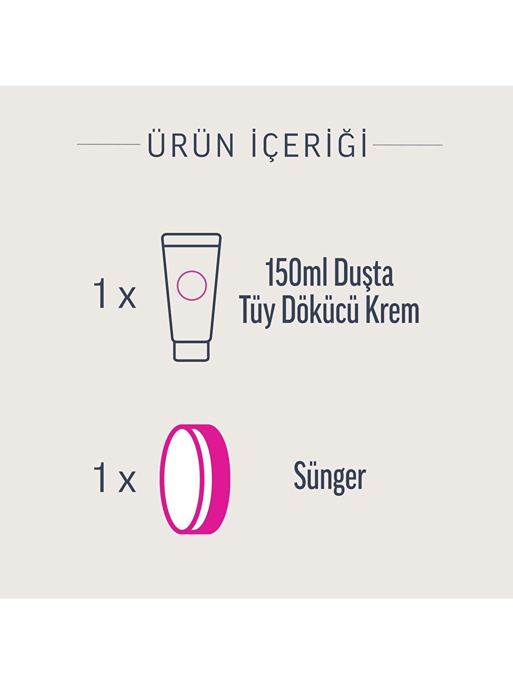 Veet Renksiz Pure Duşta Tüy Dökücü Krem Hassas Ciltler 150 ML - 1