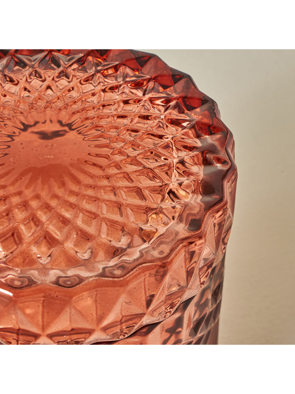 Julio Dekoratif Mum Bordo (9x9x8x7 cm)-2