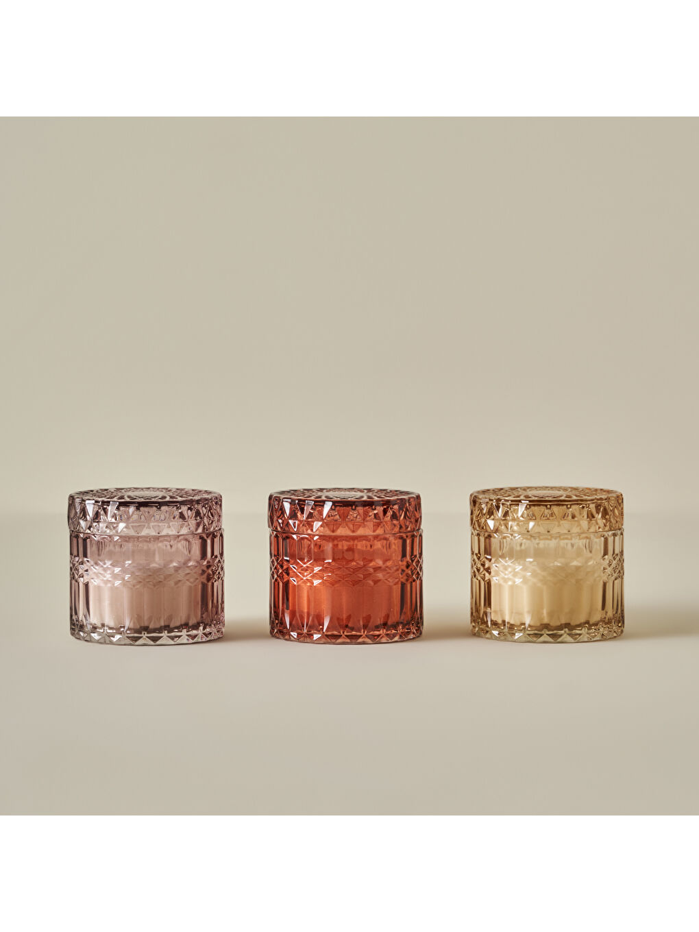 Julio Dekoratif Mum Bordo (9x9x8x7 cm)-3