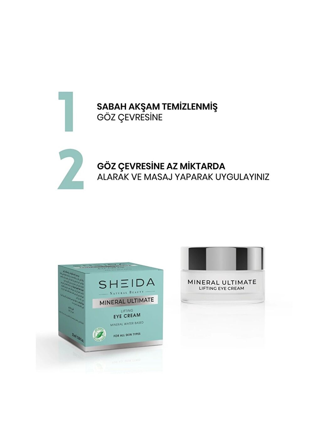Mineral Ultimate Toparlayıcı Göz Kremi 20 Ml-1