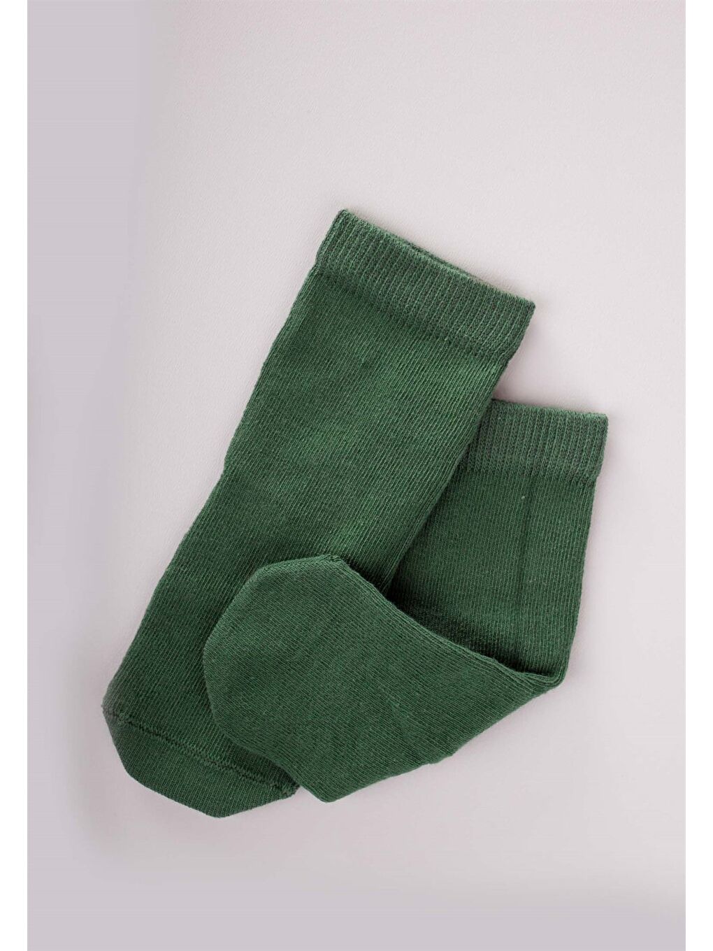 Çocuk Çorabı 2-9 Yaş Haki Yeşil-1