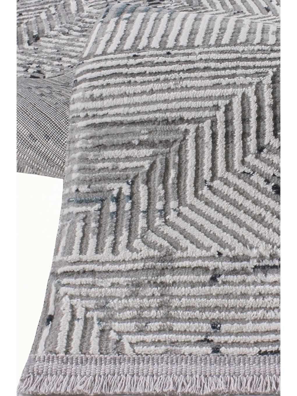 Mavi Leo 0072 Modern Dokuma Halı Salon Çocuk Odası Oturma Odası Halısı Makine Halısı-200x290-1