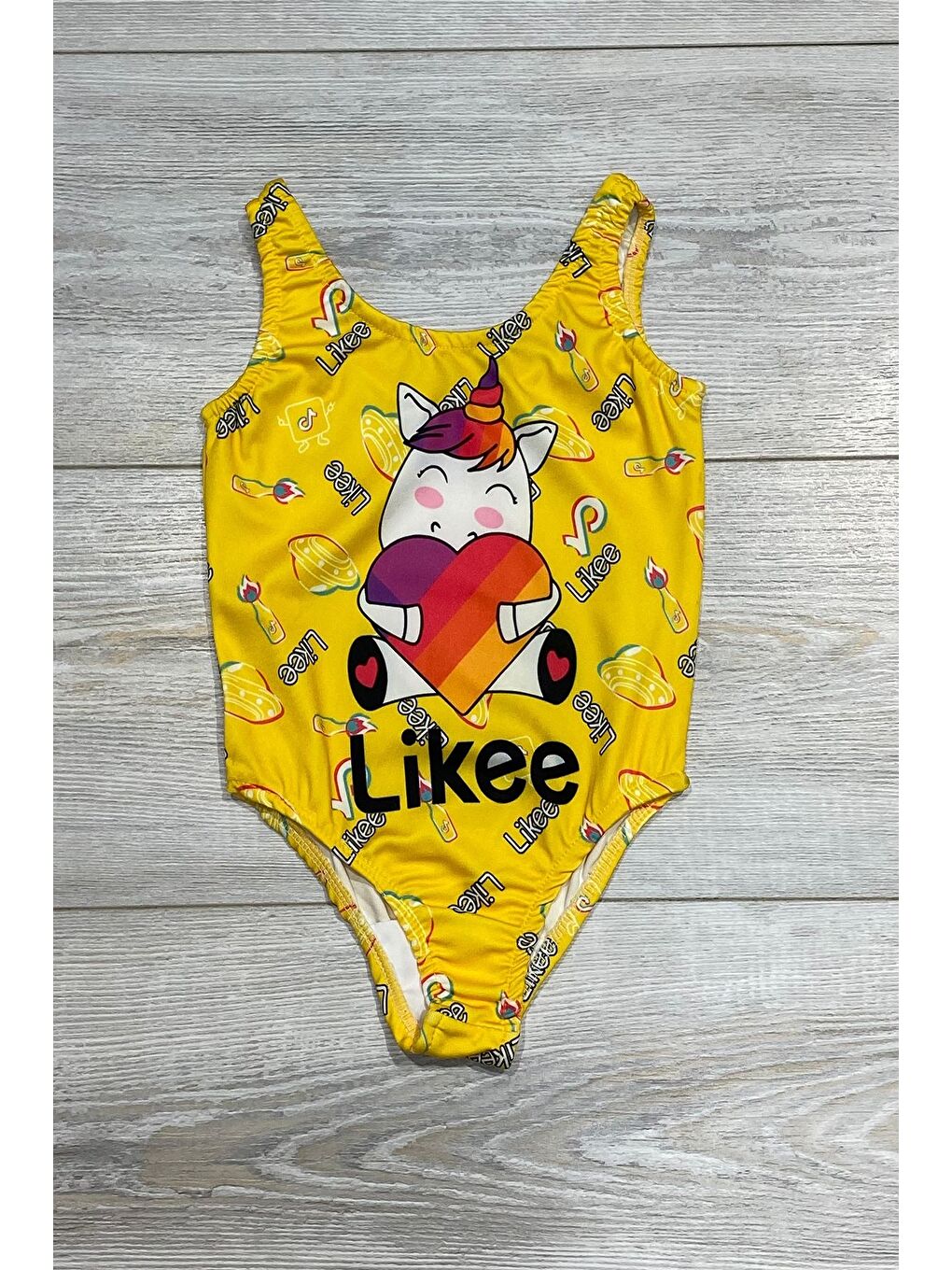 Karışık Trend Kız Çocuk Deniz Havuz Mayo