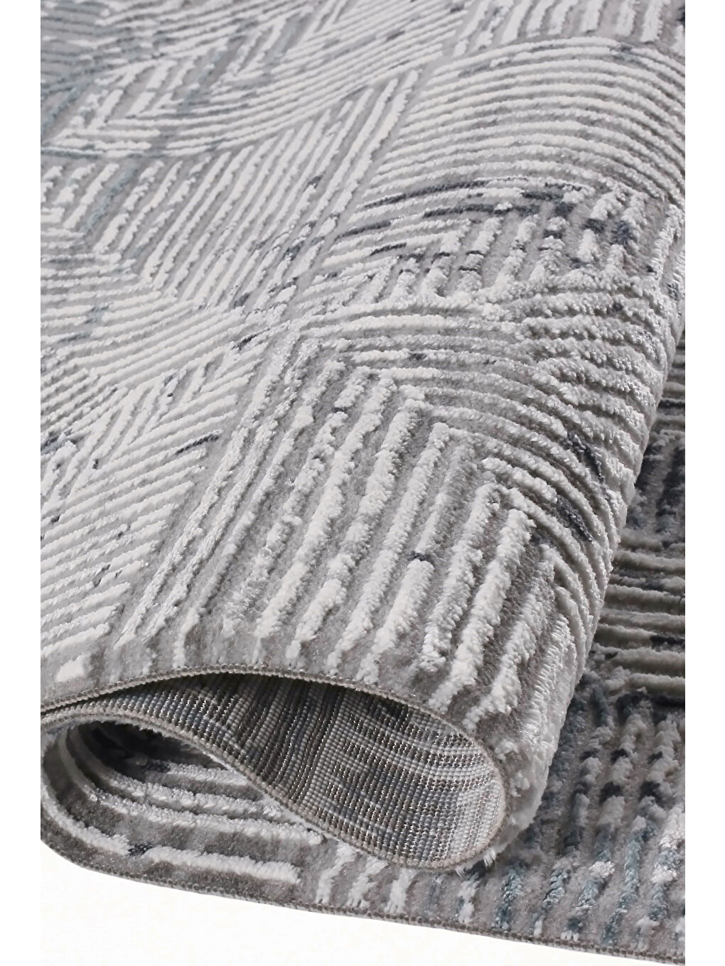 Mavi Leo 0072 Modern Dokuma Halı Salon Çocuk Odası Oturma Odası Halısı Makine Halısı-200x290-2