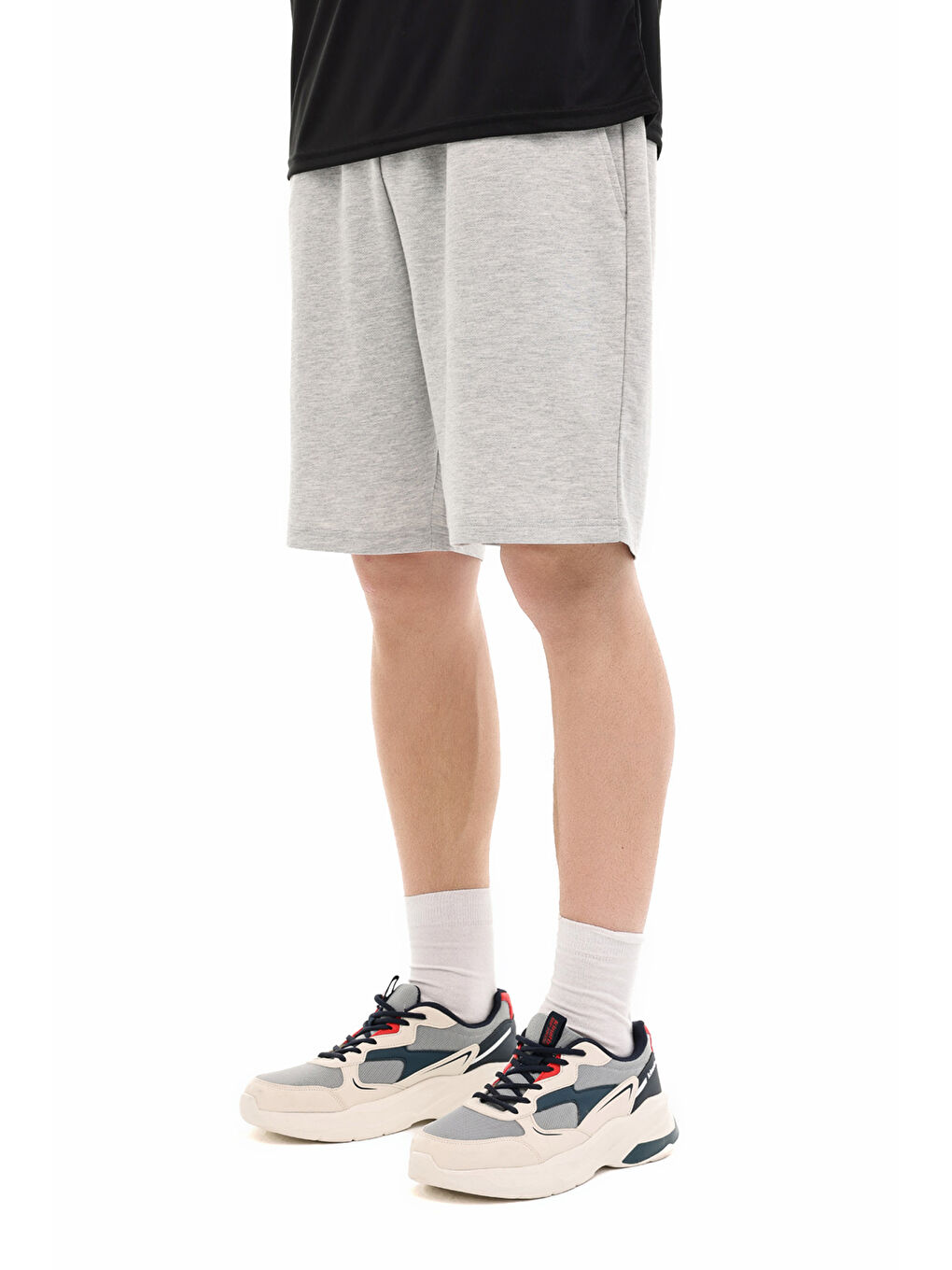 Gri MB 20SN538 6FX GRI MELANJ Erkek Şort