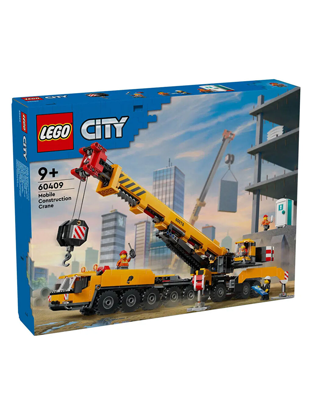 Lego Renksiz City Sarı Mobil İnşaat Vinci Oyuncak Seti 60409 - 1