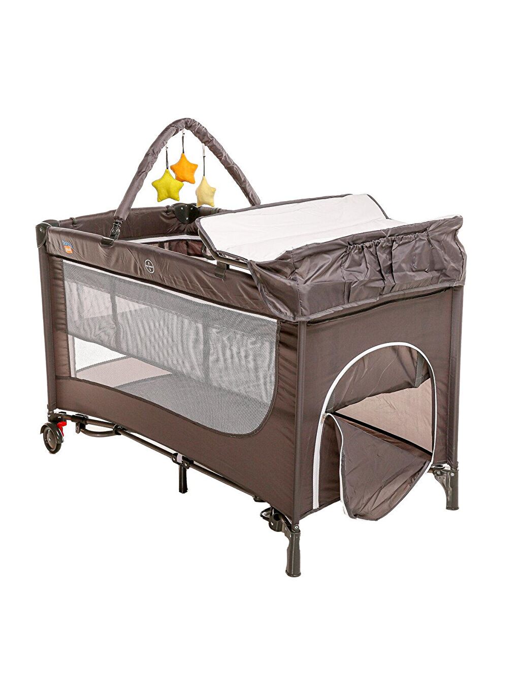 baby plus Gri Play- Sleep Park Yatak - 2