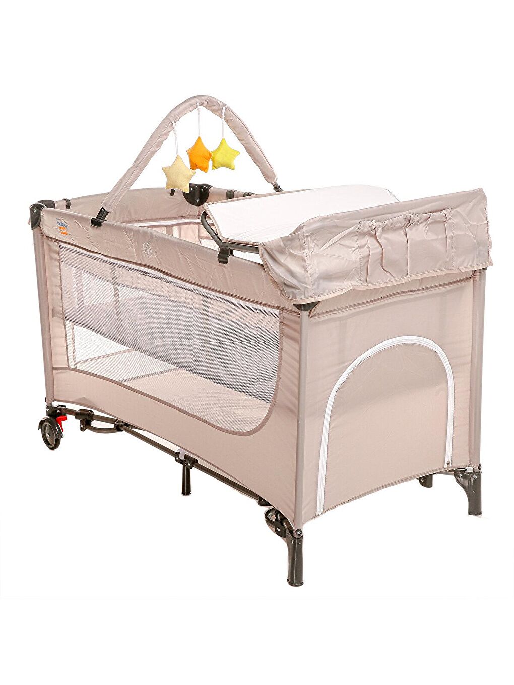 baby plus Bej Play- Sleep Park Yatak - 2