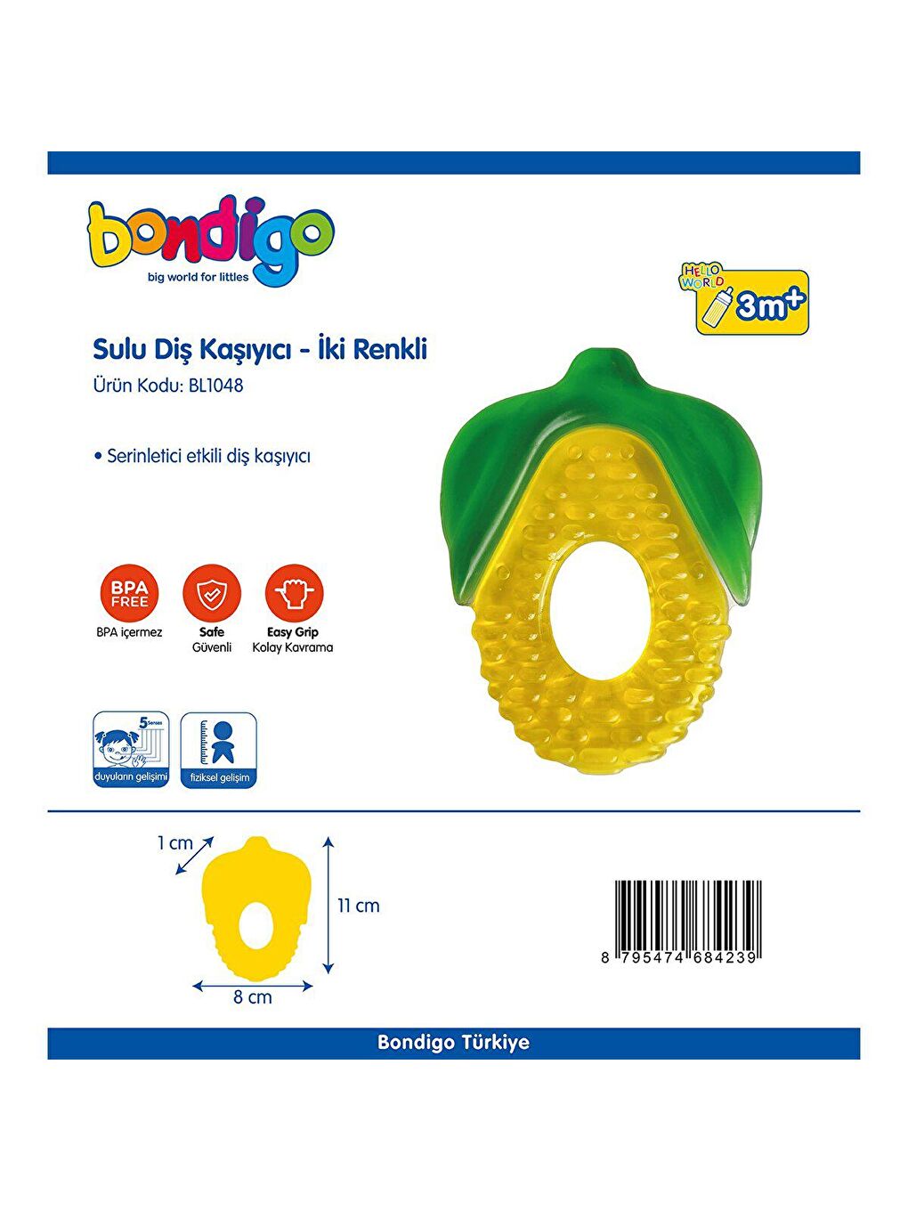 Bondigo Karışık BL1048 Sulu Diş Kaşıyıcı Sarı - 2