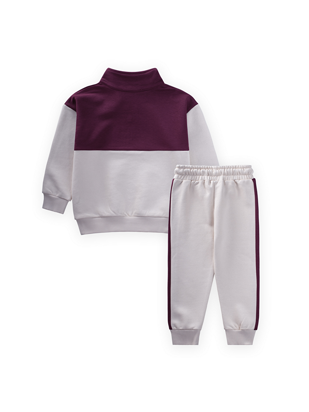 Sweatshirt Takım 2-10 Yaş Bordo-1