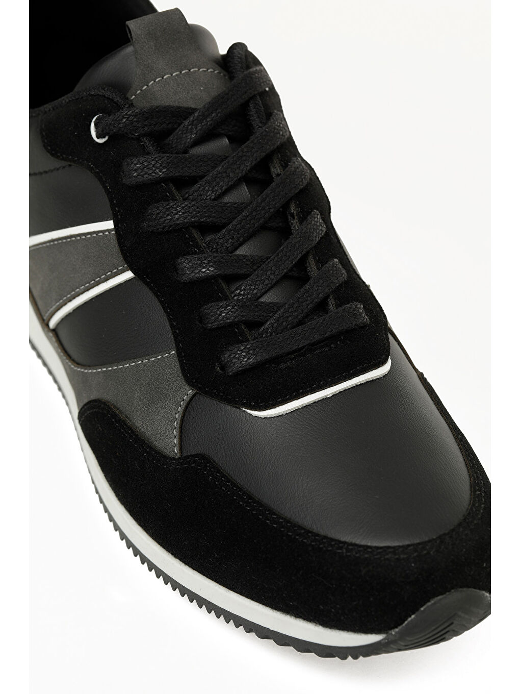 PERO SLV 5PR Siyah Erkek Spor Ayakkabı-6