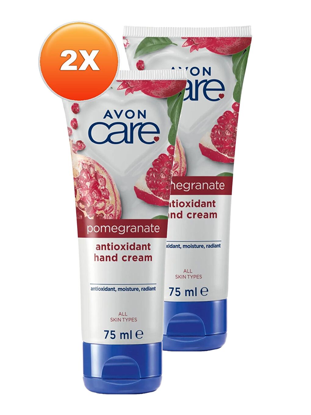 AVON Renksiz Care Nar Özü Içeren El Kremi 75 Ml. İkili Set - 1