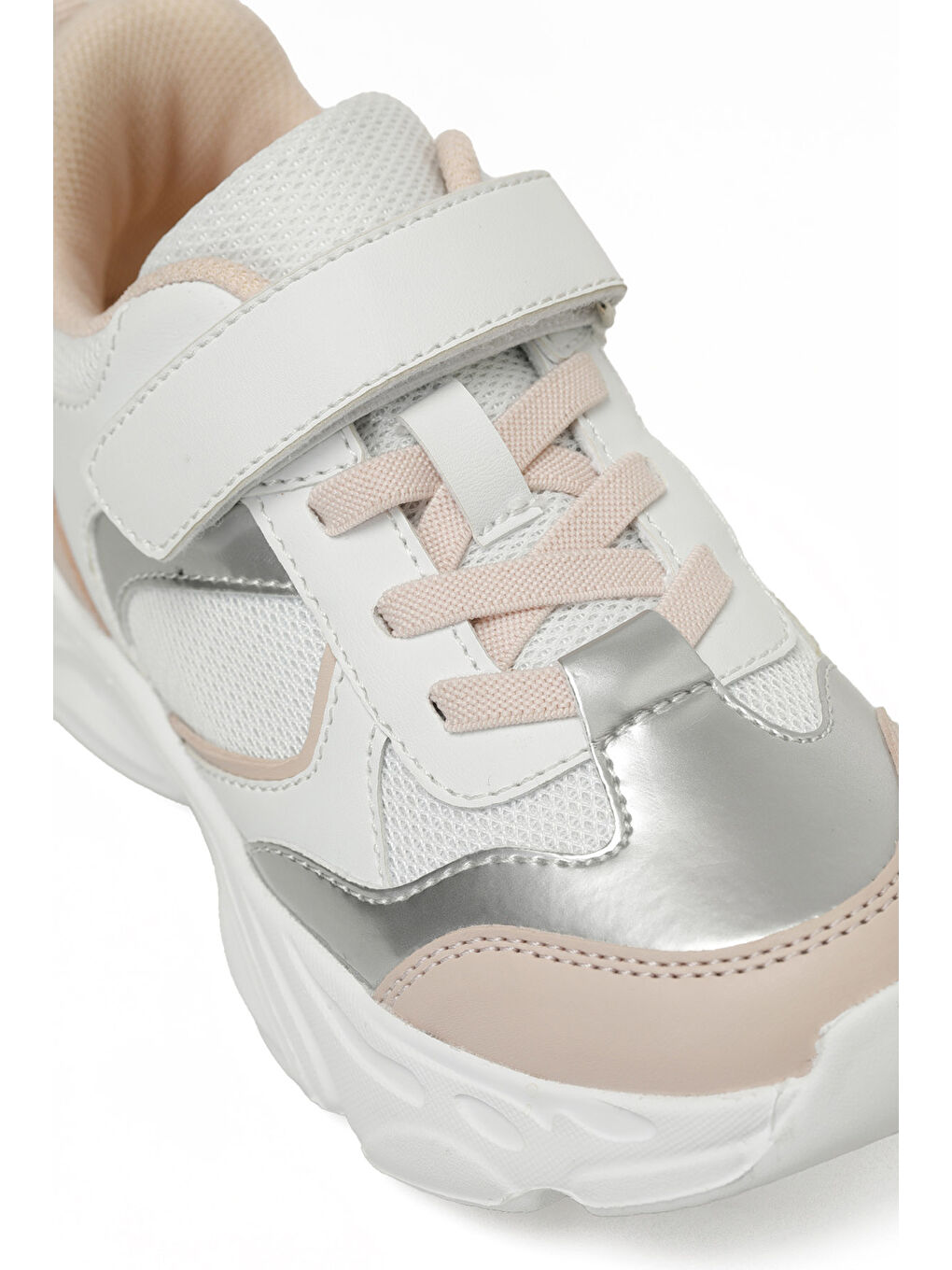 DUPO.F5FX Beyaz Kız Çocuk Spor Ayakkabı-6