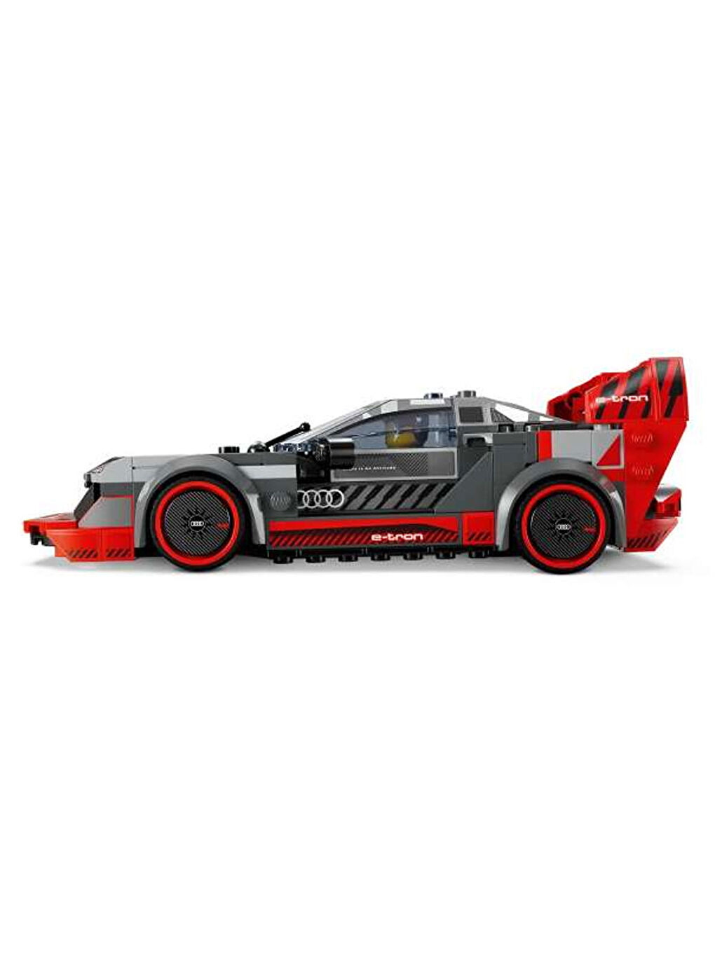 Lego Renksiz Speed Champions Audi S1 etron quattro Yarış Arabası 76921 - 2