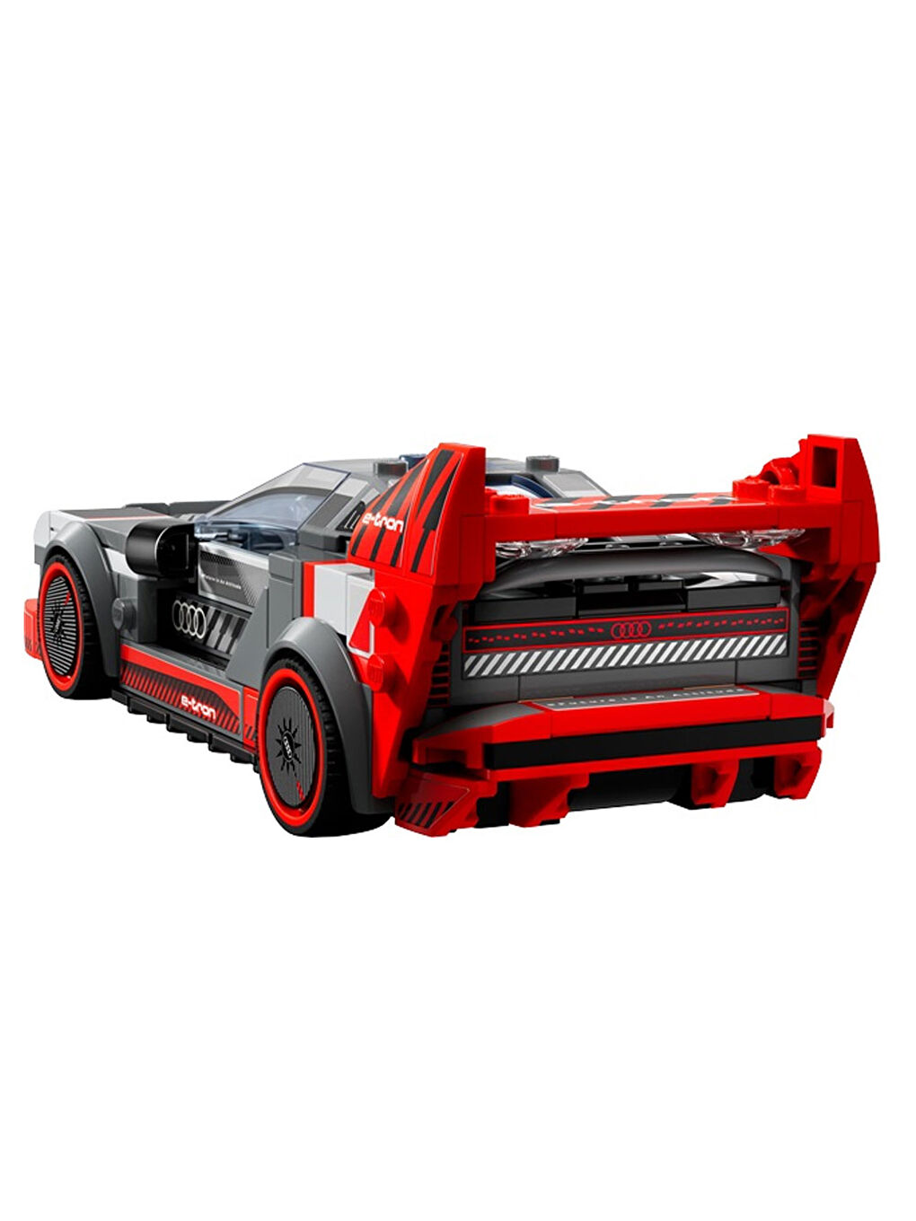 Lego Renksiz Speed Champions Audi S1 etron quattro Yarış Arabası 76921 - 3