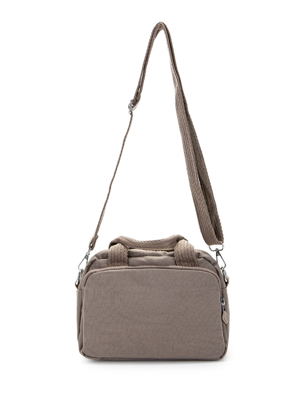 Bej Klinkır Kumaş Kadın Çapraz Çanta Shay Vizon-1