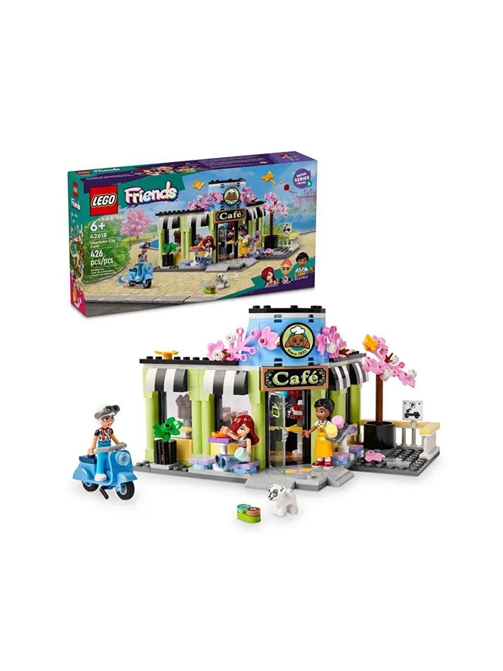 Lego Renksiz Friends Heartlake City Cafe Oyuncak 42618