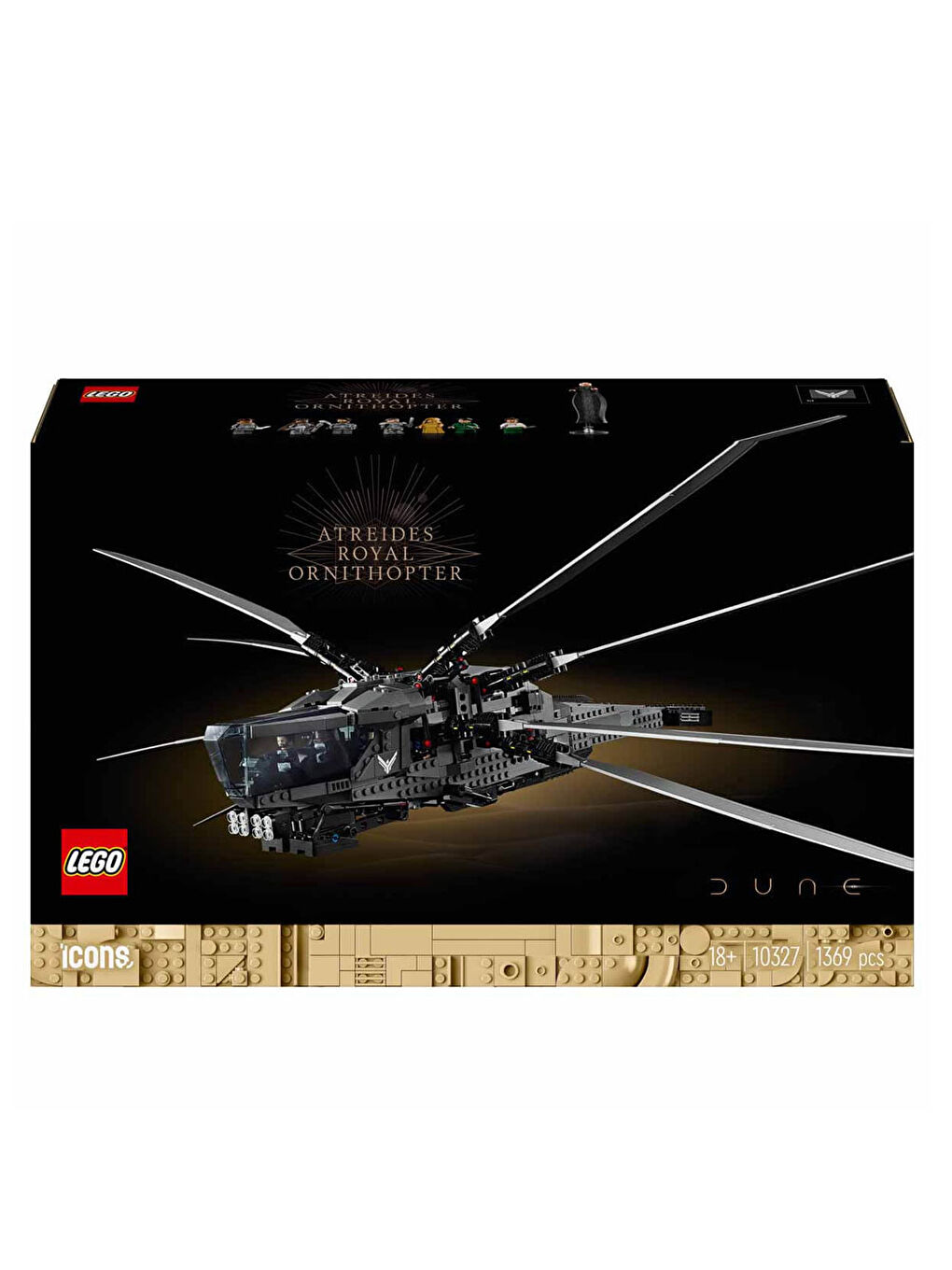 Lego Icons Dune Çöl Gezegeni Atreides Royal Ornithopter Seti 10327 - 3