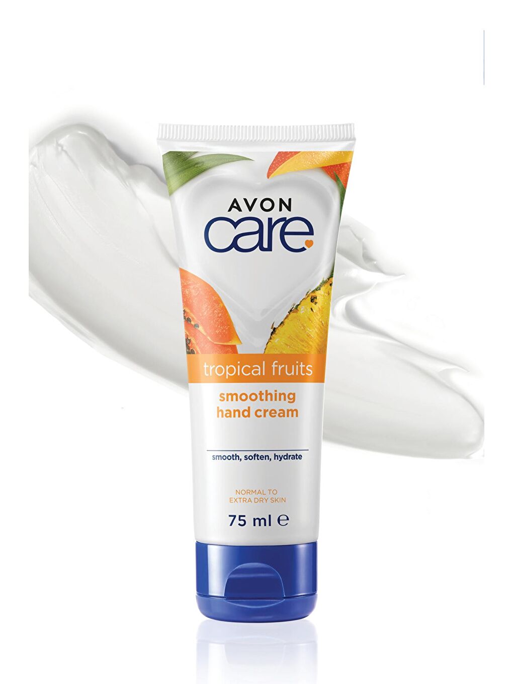 AVON Renksiz Care Tropical Fruits Ananas, Mango ve Papaya Özlü El Kremi 75 Ml.