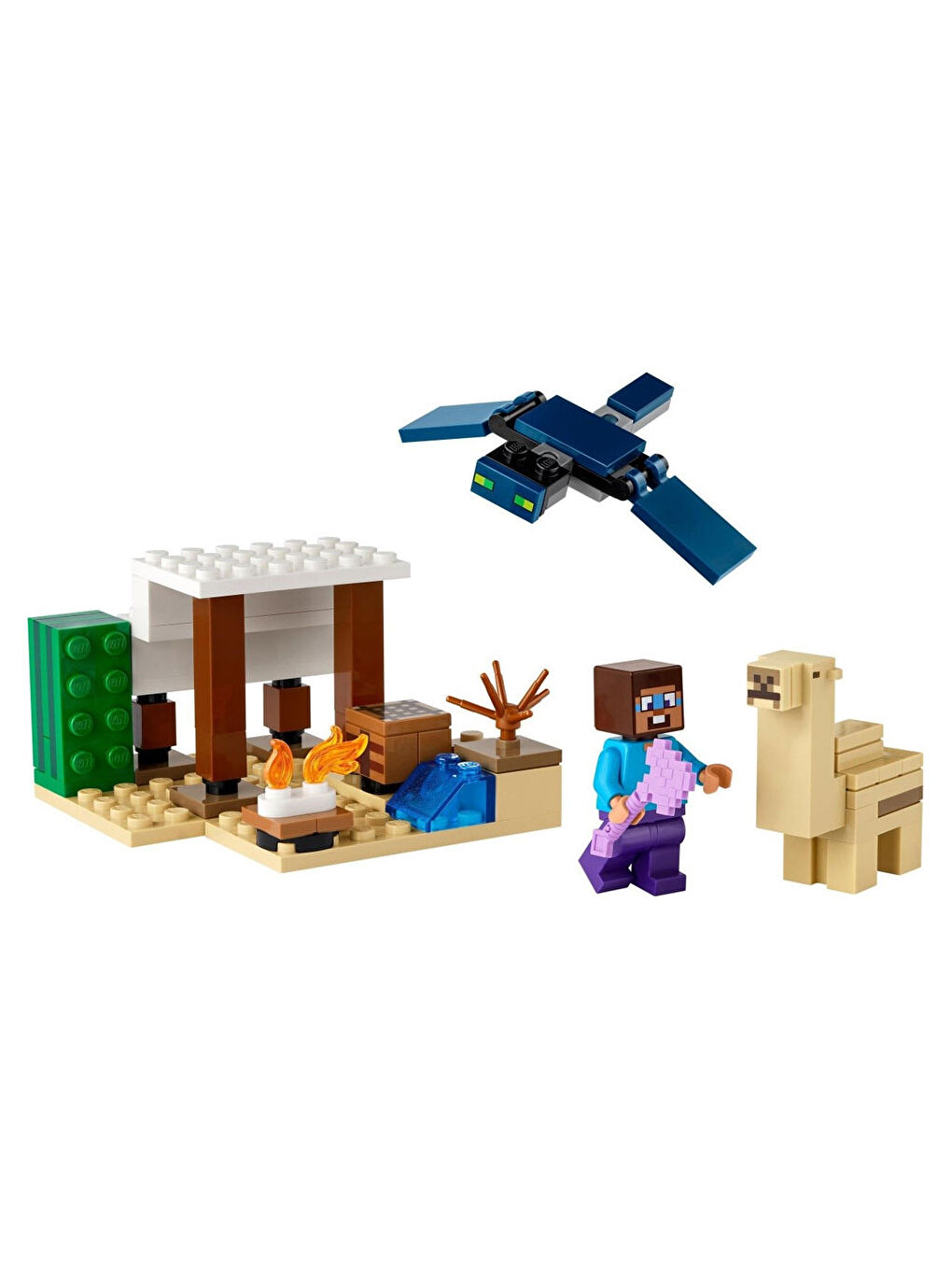 Lego Renksiz Minecraft Steve'İn Çöl Keşfi 21251 - 1