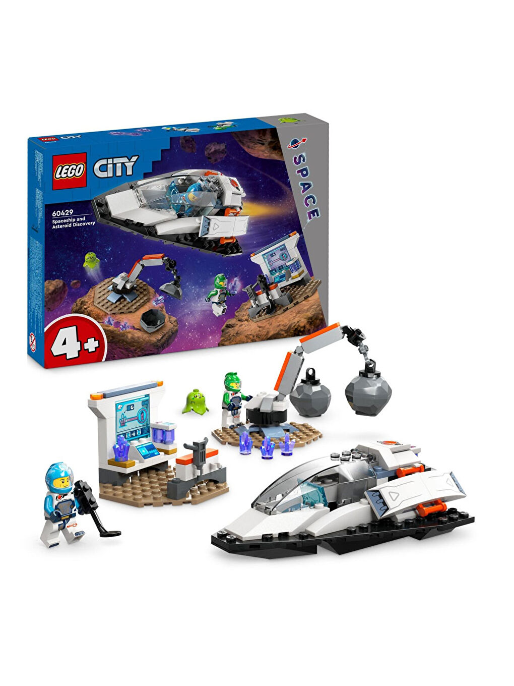 Lego Renksiz City Uzay Gemisi Ve Asteroit Keşfi 60429