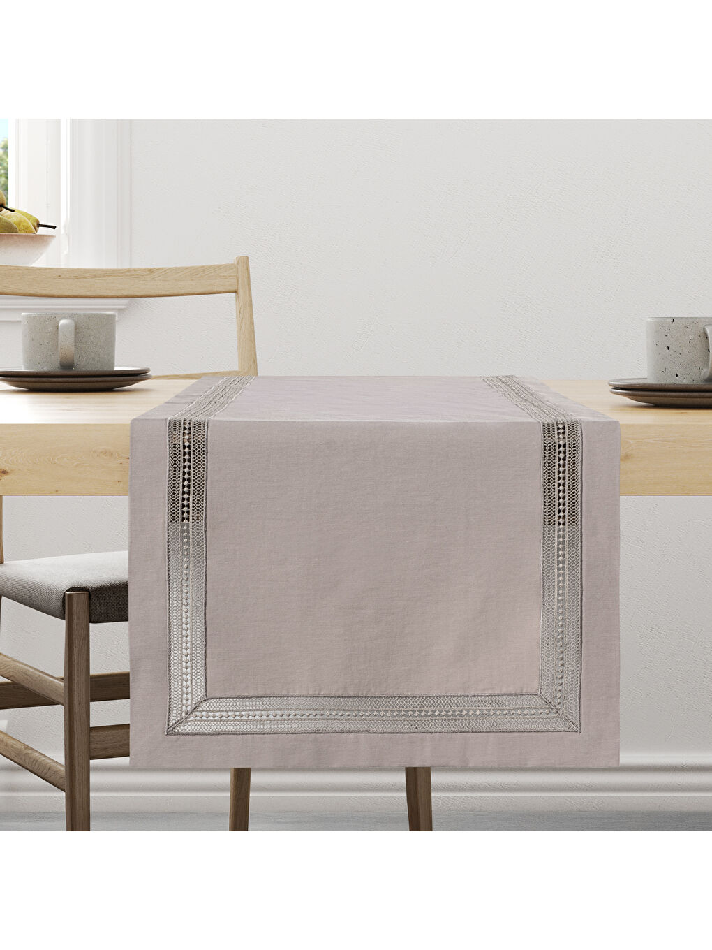 Bej Home Suzy Runner 50x150 Cm-Taş Rengi