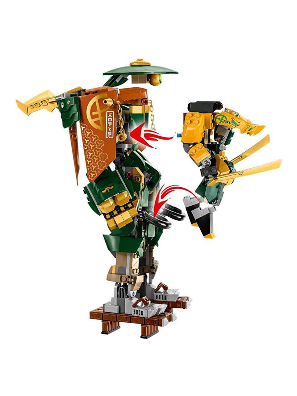 Lego Renksiz Ninjago Lloyd ve Arin'in Ninja Ekibi Robotları 71794 - 4