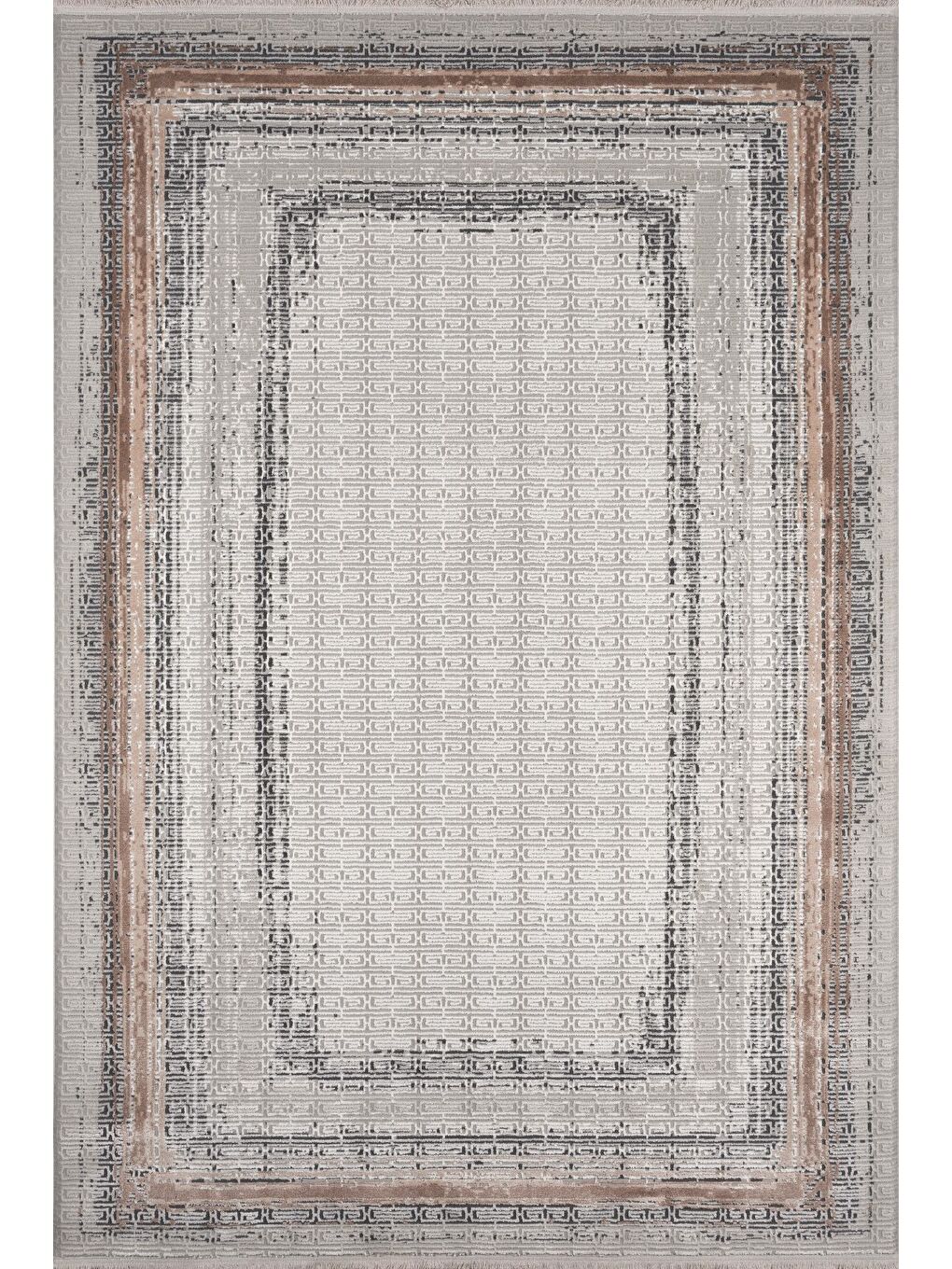 Konfor Halı Gri Leo 2982 Modern Dokuma Halı-200x290 - 4