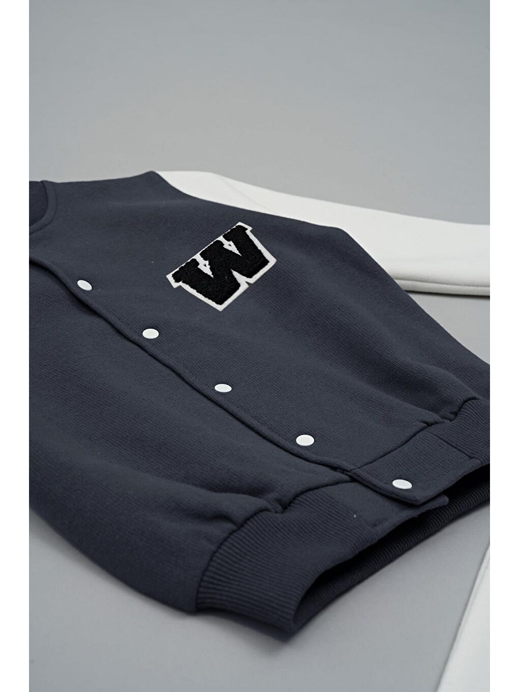 Kolej Ceket W Nakışlı Antrasit Alt Üst Takım-3