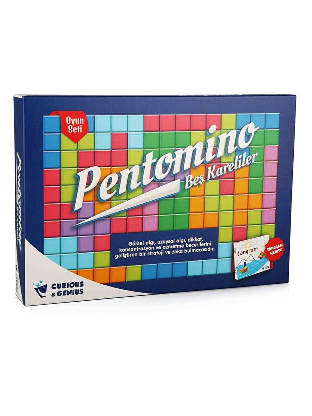 Curious and Genius Karışık Pentomino Seti