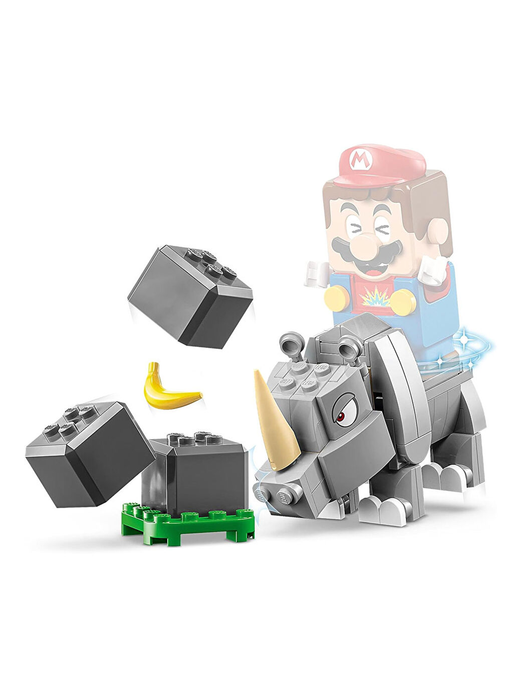 Lego Super Mario Gergedan Rambi Ek Macera Seti 71420 - 5