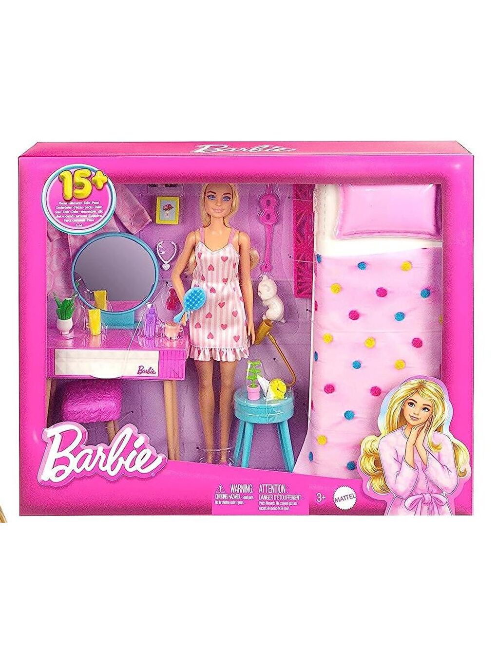 BARBIE Yatak Odası Oyun Seti - 5