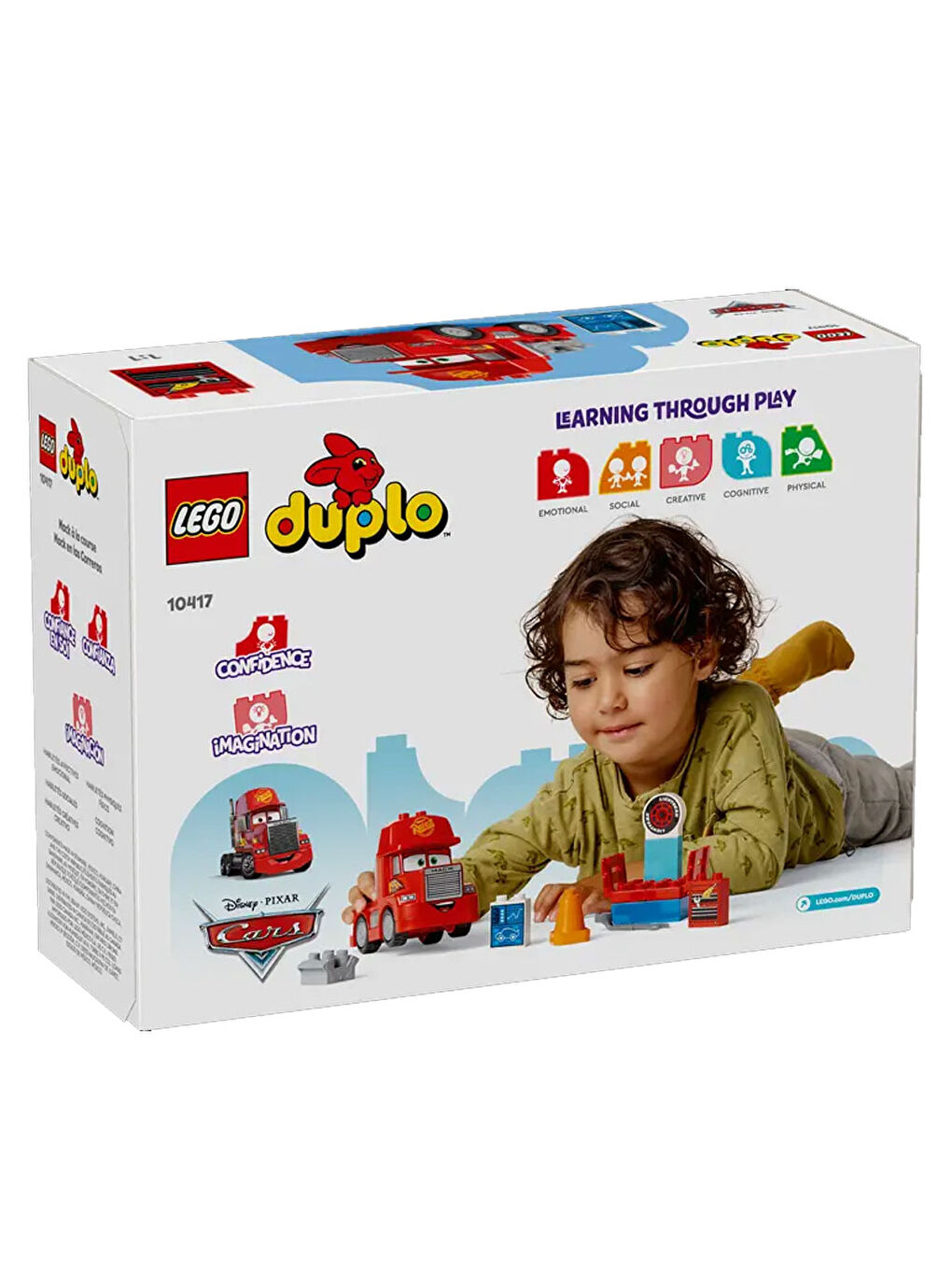 Lego Duplo Disney ve Pixar Arabalar Mack Yarışta 10417 - 4