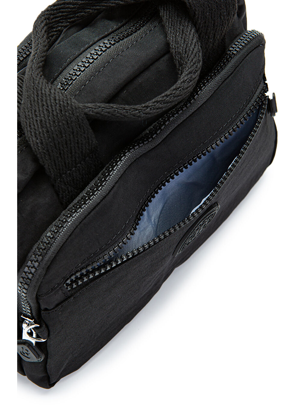 Klinkır Kumaş Kadın Çapraz Çanta Shay Siyah-5