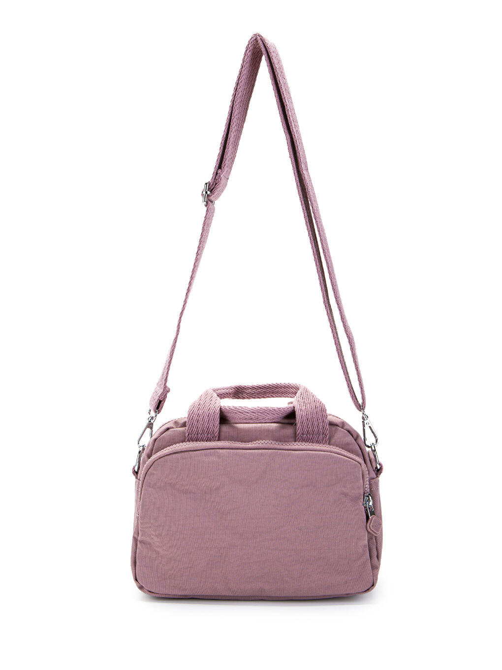 Klinkır Kumaş Kadın Çapraz Çanta Shay Mürdüm-3