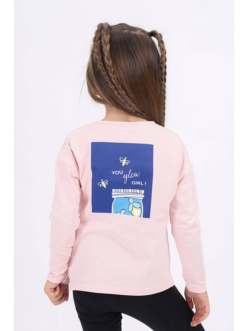 Mercan Kız Çocuk Baskılı Tişört-1