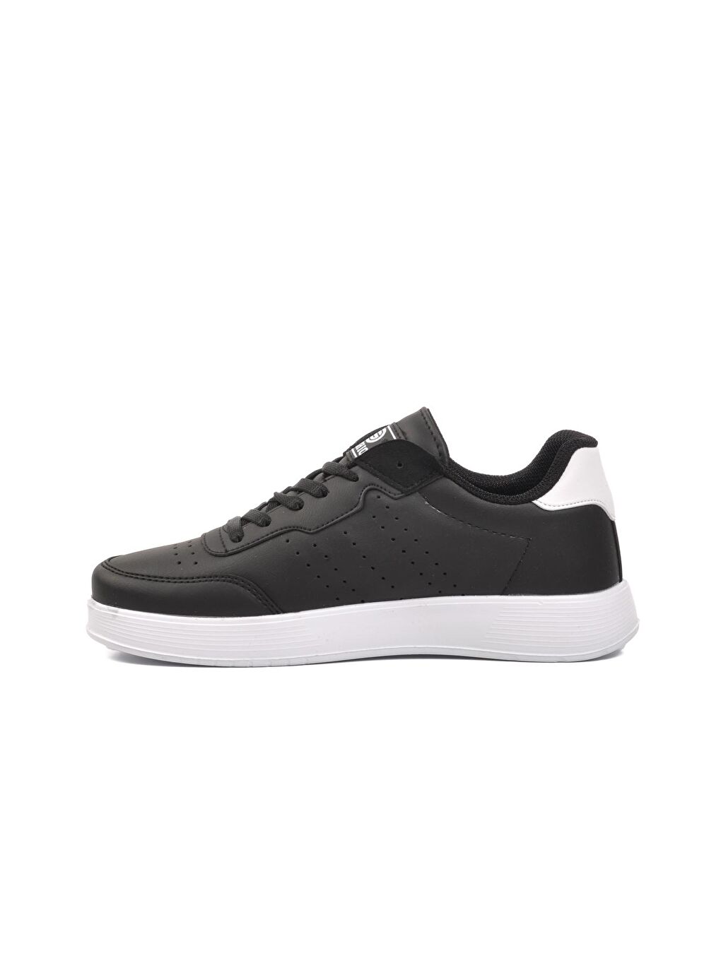 Siyah-Beyaz Bağcıklı Unisex Sneaker 158-1