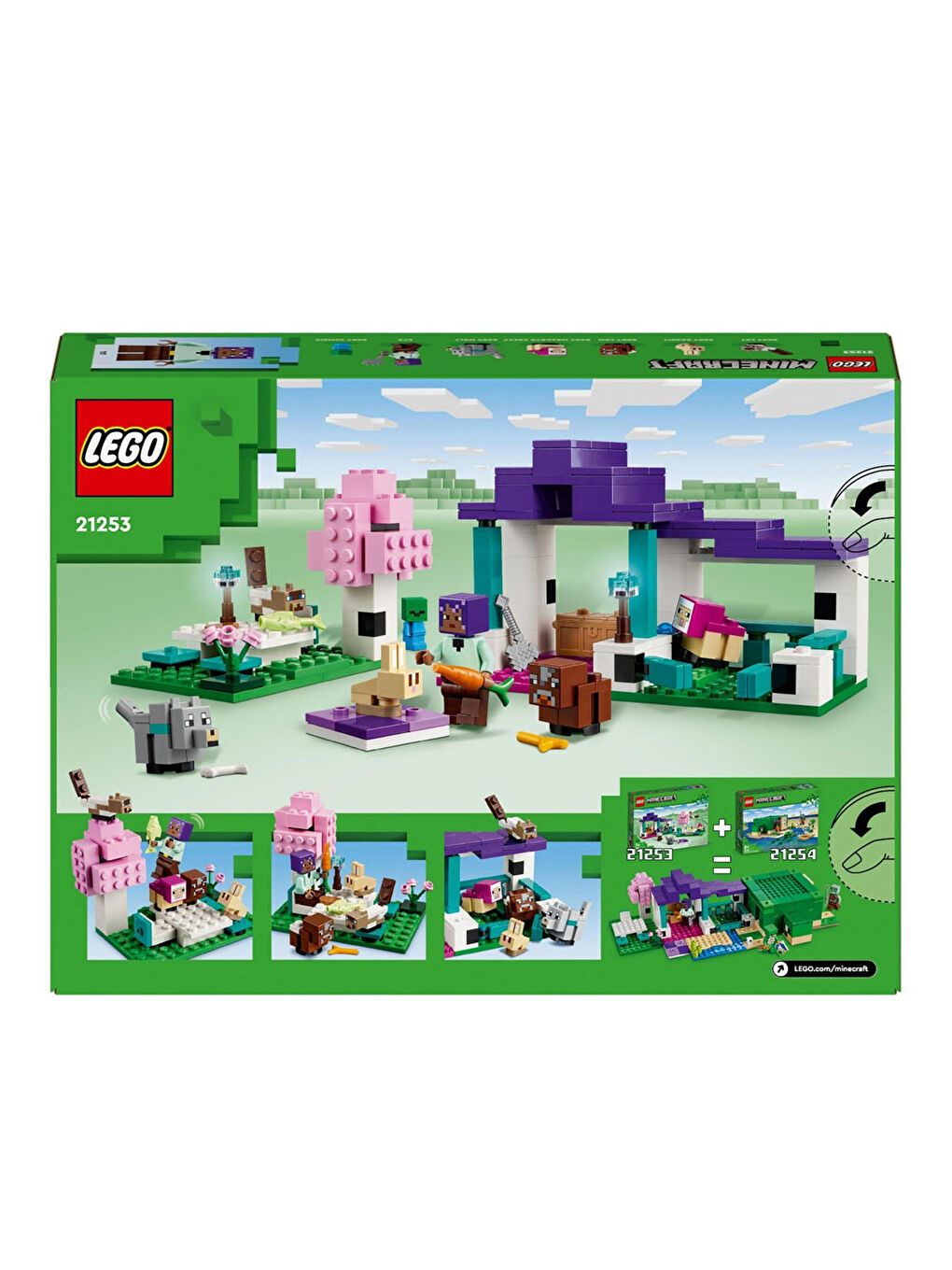 Lego Renksiz Minecraft Hayvan Barınağı 21253 - 1