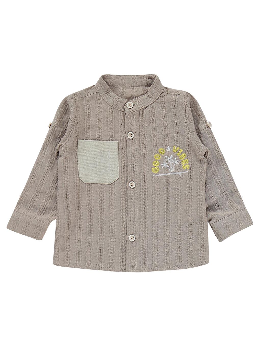 Fularlı 3 Lü 6-18 Ay Takım - Bej 12-18 Ay-1