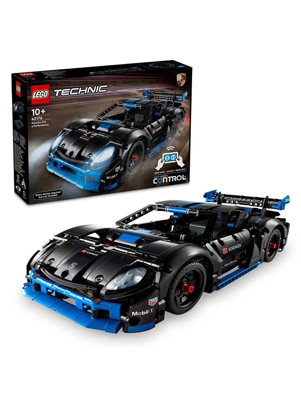 Lego Renksiz Technic Porsche GT4 e Performance